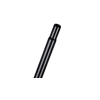 CSEPEL fej nélküli acél nyeregcső, 28,6 x 290 mm, fekete