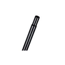 CSEPEL fej nélküli acél nyeregcső, 28,6 x 290 mm, fekete nyeregcső