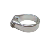 CSEPEL SC-50 csavaros nyeregcső bilincs, 31,8 mm, ezüst színű