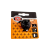 CSEPEL Skull elemes első szilikonos villogó lámpa, 2 LED, fekete