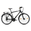 CSEPEL Traction 250 férfi trekking kerékpár 23" Fekete