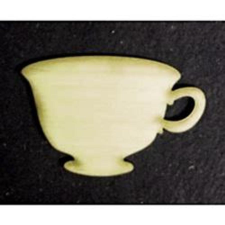 Csésze 3x2 cm 3 mm vastag dekorációs kellék