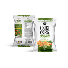 Csíki Csipsz Csiki Cipsz gluténmentes sós ízesítésű növényi snack 40 g reform élelmiszer
