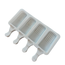  Csíkos, szilikon jégkrémkészítő forma, 4 adagos sütés és főzés