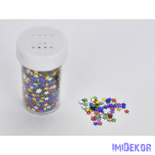  Csillag flitter 30ml - Mix dekorációs kellék