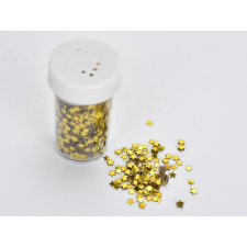  Csillag flitter arany dekorációs kellék