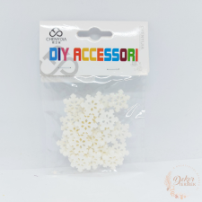  Csillámos hópihe csomag dekorációs kellék