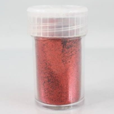 Csillámpor 15gr PIROS dekorglitter