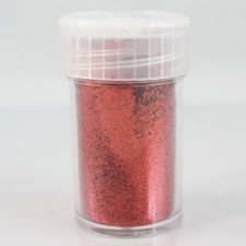  Csillámpor 15gr PIROS dekorációs kellék