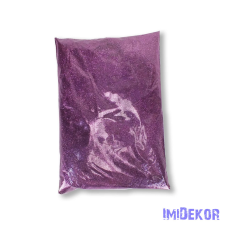  Csillámpor 1kg - Világos lila dekorációs kellék