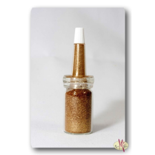 Csillámpor csőrös üvegben - Arany 7 ml csillámtetoválás