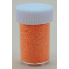  Csillámpor tégelyben 30ml - Narancs dekorációs kellék