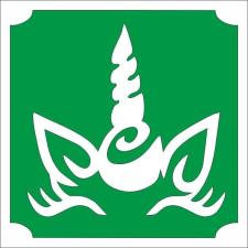 Csillámtetoválás sablon 5x5 cm - Unikornis 473 csillámtetoválás