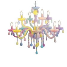  Csillár, szeszélyes dizájn, LED világítás, 12 lámpa, fehér fény világítás