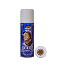  Csillogó haj- és testspray - arany, 125 ml hajfesték, színező