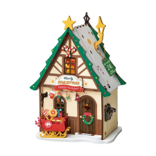  Csillogó karácsonyi ház - DIY miniatűr ház puzzle, kirakós