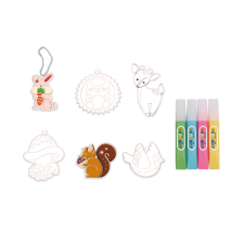  Csináld magad - állatos kristály függődísz, 15 db kreatív és készségfejlesztő