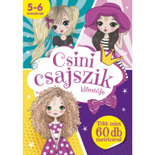 Csini csajszik kifestője kreatív és készségfejlesztő