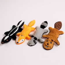  Csipogó zörgő papíros plüss állatkák kutyáknak - Görény játék kutyáknak