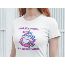  Csodálatos vagyok fehér póló egyedi ajándék