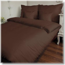  Csokibarna pamutszatén félpárnahuzat lakástextília