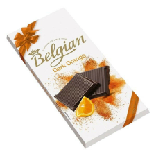 Csokoládé BELGIAN Dark Orange narancsos étcsokoládé 100g csokoládé és édesség