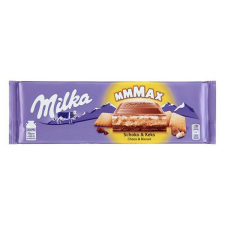 Csokoládé MILKA MMMax Kakaós alpesi tejcsokoládé-Kekszes 300g csokoládé és édesség