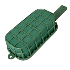  Csokortartó ovális nyeles 23x11x8cm dekorációs kellék