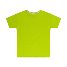  Csomag akciós póló (minimum 3 db) Gyerek rövid ujjú póló SG Kids&#039; Perfect Print Tagless Tee -116 (5-6/M), Lime zöld gyerek póló