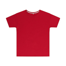  Csomag akciós póló (minimum 3 db) Gyerek rövid ujjú póló SG Kids&#039; Perfect Print Tagless Tee -140 (9-10/XL), Piros gyerek póló