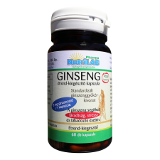  CSOMAG: NutriLAB Ginseng kapszula - 60 db + AJÁNDÉK C-vitamin vitamin és táplálékkiegészítő