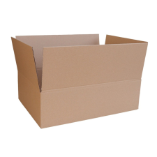 Csomagküldő doboz, hullámkarton, kartondoboz 500x350x150mm postázás