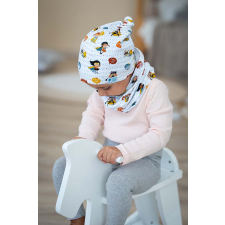  Csősál, szuperhős, fehér babasapka, sál