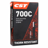 CST (Vélo) CST 700 x 35-43 kerékpár belső gumi, standard szelep, fekete, 48 mm CST (Vélo)  Bicikli alkatrészek Kerékpár alkatrészek Bicikli belső gumik