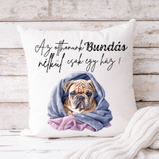csucsajandek Angol Bulldog párnahuzat - bármilyen névvel lakástextília