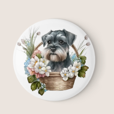 csucsajandek Hűtőmágnes-Schnauzer hűtőmágnes