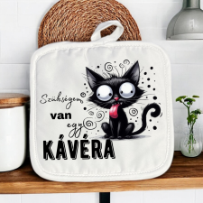 csucsajandek Konyhai edényfogó-cicás lakástextília