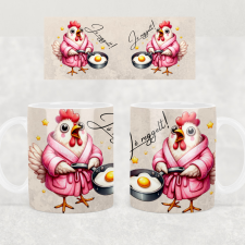 Csúcsajándék Tyúkanyós bögre -Jó reggelt bögrék, csészék