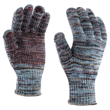  Csúszásgátló pontozott cérnakesztyű (TABBY-DOT) védőkesztyű