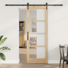  Csúszó Ajtó Hardver Készlettel &#039;ORKDAL&#039;78x211 cm építőanyag