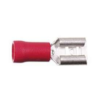 Csúszósaru hüvely 4,8 mm szigetelt 344801-1 villanyszerelés