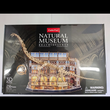 CubicFun 3D puzzle játék 217 darabos Brachioszaurusz csontváz LED világítással (6944588205447) puzzle, kirakós