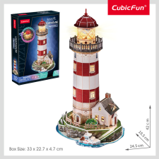 CubicFun 3D Puzzle LED-es világítótorony CubicFun puzzle, kirakós