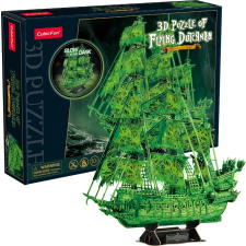 Cubicfun 3D puzzle letti hollandus hajó világít a sötétben puzzle, kirakós