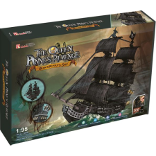 CubicFun 3D puzzle Sailing Ship Queen Anne&apos;s Revenge 328 pieces (T4018H) puzzle, kirakós
