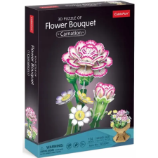  CubicFun Camelia Flower Bouquet 3D Puzzle - Kamélia kiscsokor W3302h puzzle, kirakós