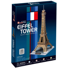 CubicFun Eiffel Tower arany 3D puzzle 35 darabos puzzle, kirakós