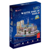 CubicFun Notre Dame de Paris LED Light 3D Puzzle L173h