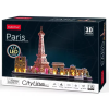  CubicFun Paris City Line LED Light 3D Puzzle L525h
