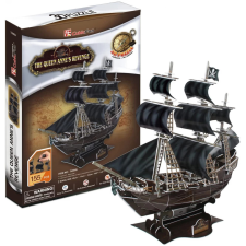 CubicFun Puzzle játék 155 darabos Anna Királynő bosszúja hajó 3D puzzle, kirakós